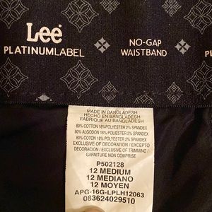 Lee Platinum Label slacks